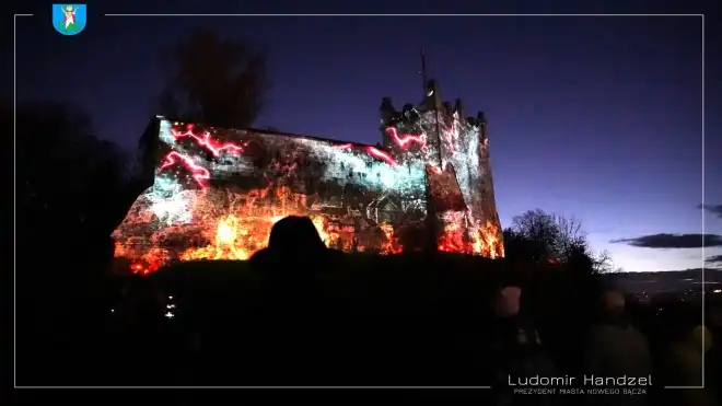 Nowy Sącz: Pokaz mappingu 3D z okazji 731. rocznicy lokacji miasta