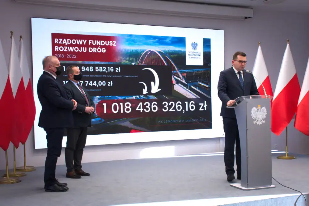 Kolejne inwestycje dzięki Rządowemu Funduszowi Rozwoju Dróg, również w subregionie sądeckim