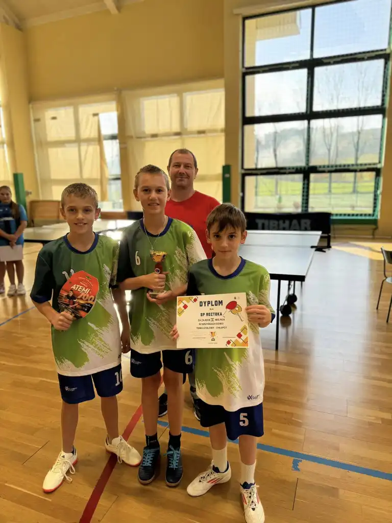 Tenis stołowy w najlepszym wydaniu. Igrzyska Dzieci 2024 w Łukowicy