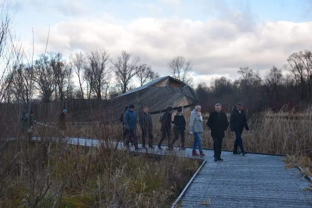 Wizytacja inwestycji w Starym Sączu