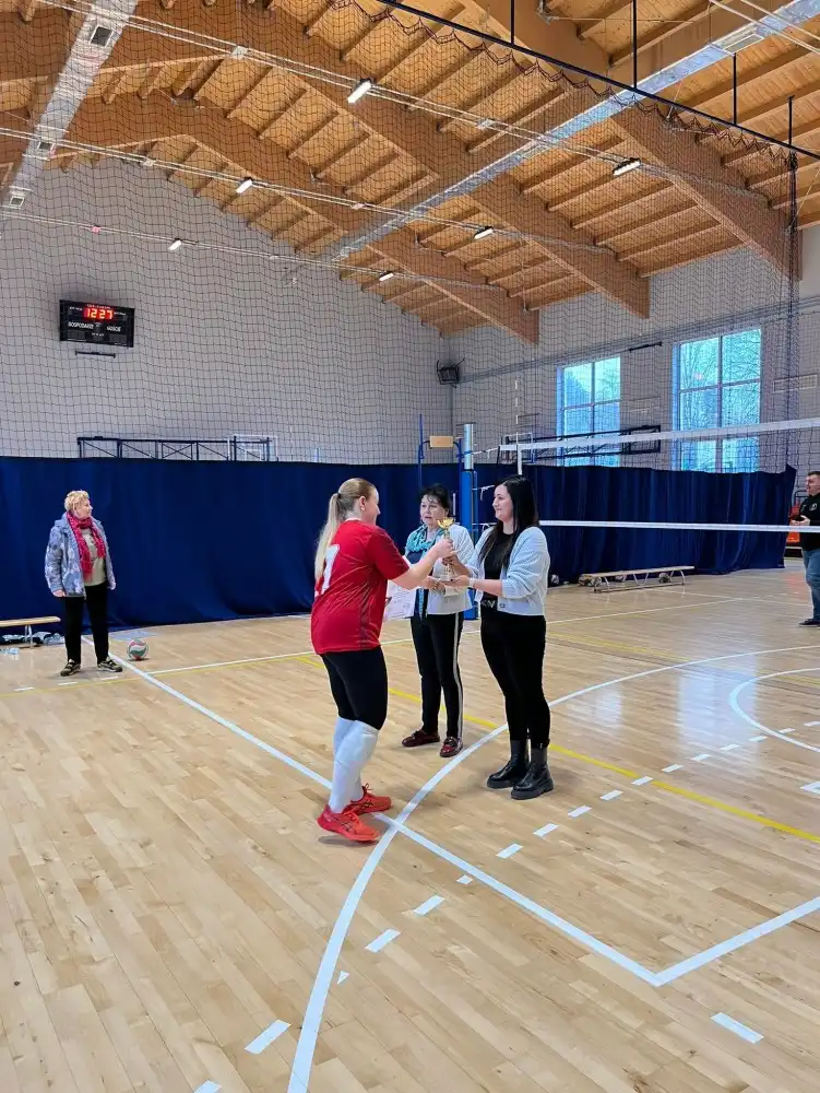 Siatkarki z LO w Starym Sączu Mistrzyniami Rejonu w Piłce Siatkowej Dziewcząt