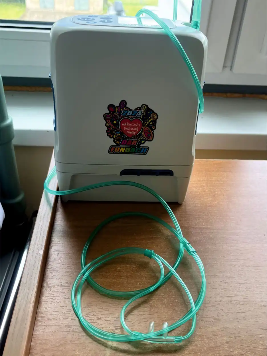 Nowoczesny sprzęt pulmonologiczny w Limanowskim Szpitalu dzięki WOŚP