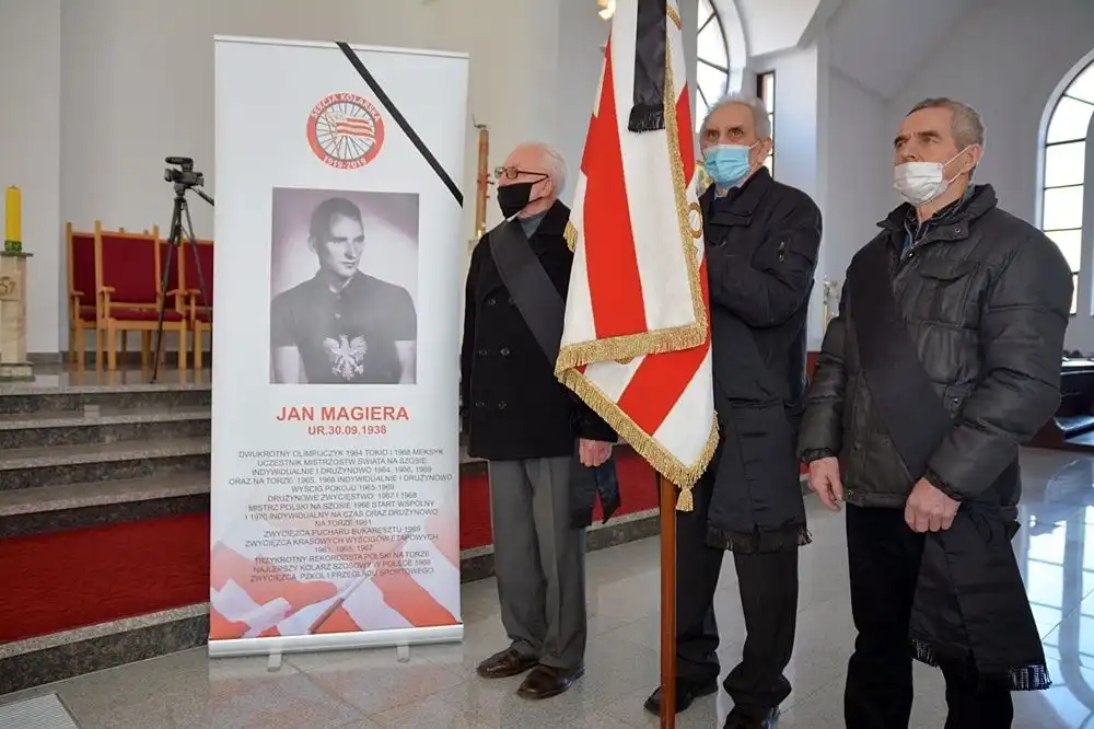 W Starym Sączu pożegnano znakomitego sportowca i wspaniałego człowieka Jana Magierę