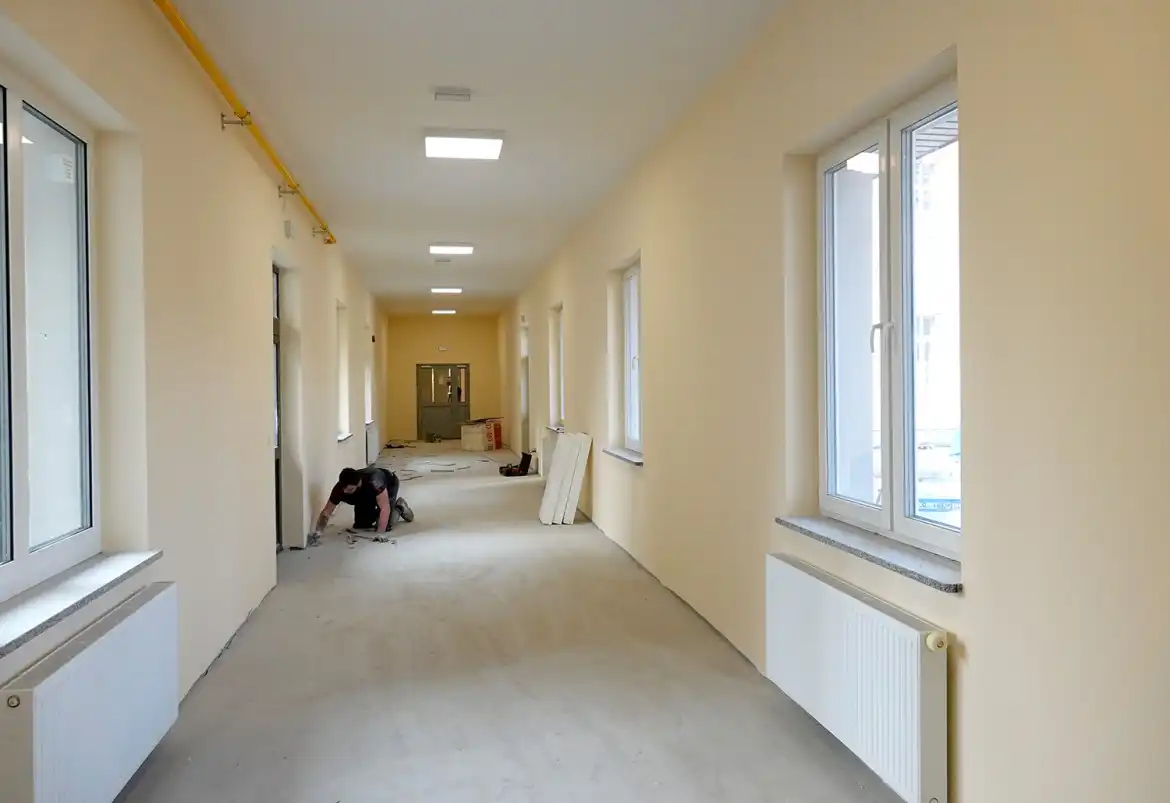 Dobiega końca budowa nowego skrzydła ZS w Starym Sączu