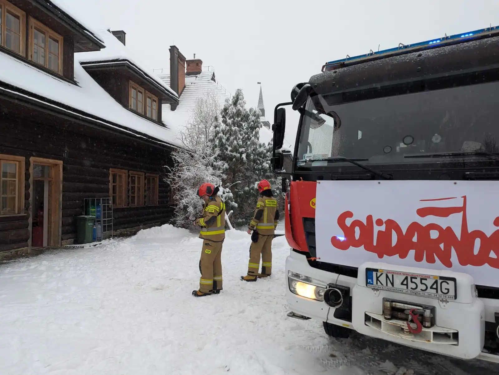 Straż pożarna w Miasteczku Galicyjskim. Co tam się stało?