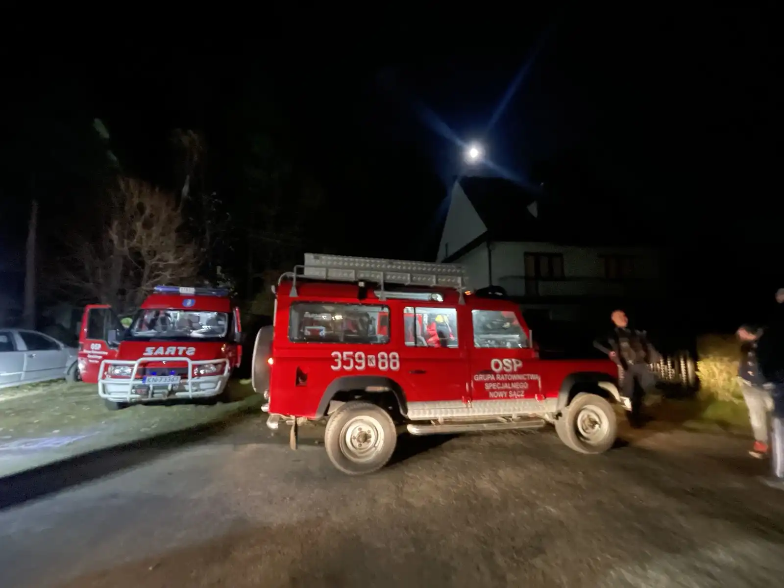 Akcja ratunkowa w Gródku nad Dunajcem. Służby poszukiwały zaginionej kobiety