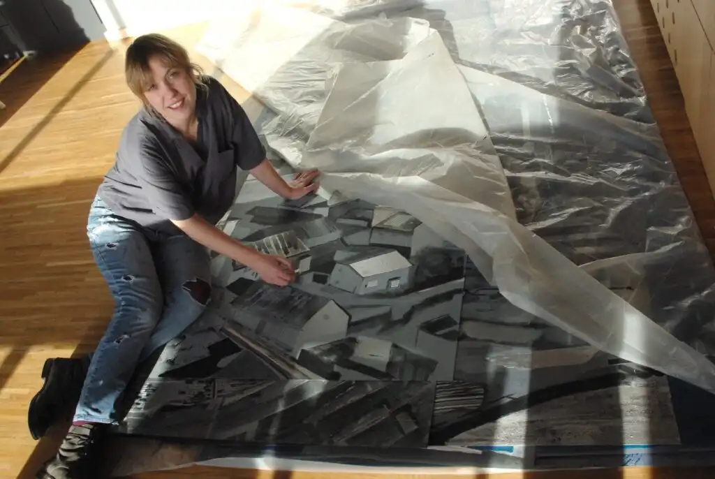 Rzeka czasu. Transformacja podziemi Starego Sącza w sztukę