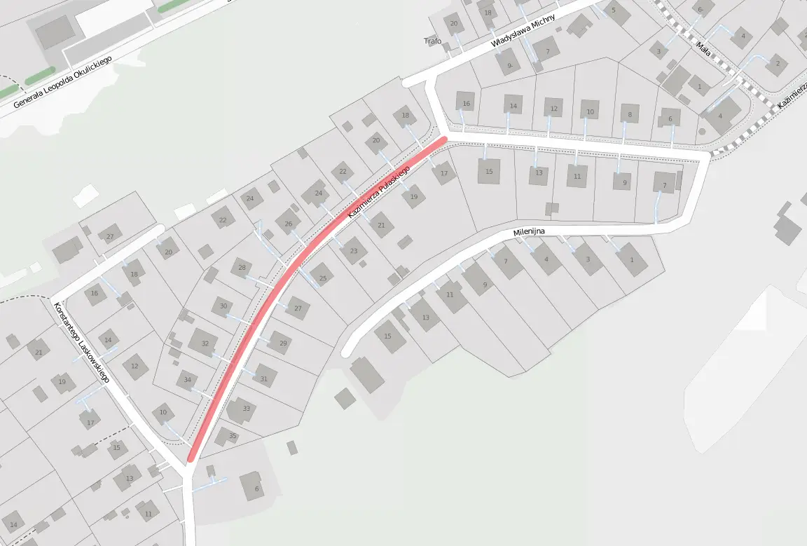 Uwaga kierowcy: zamknięty odcinek ul. Pułaskiego