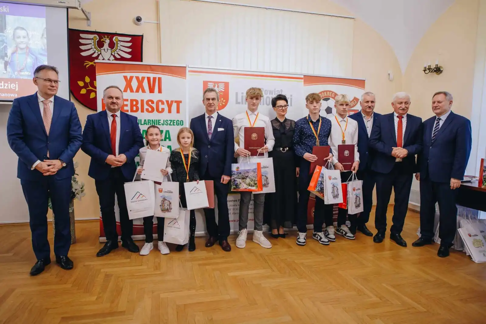 Plebiscyt wyłonił najlepszych piłkarzy, trenerów i drużynę roku Ziemi Limanowskiej