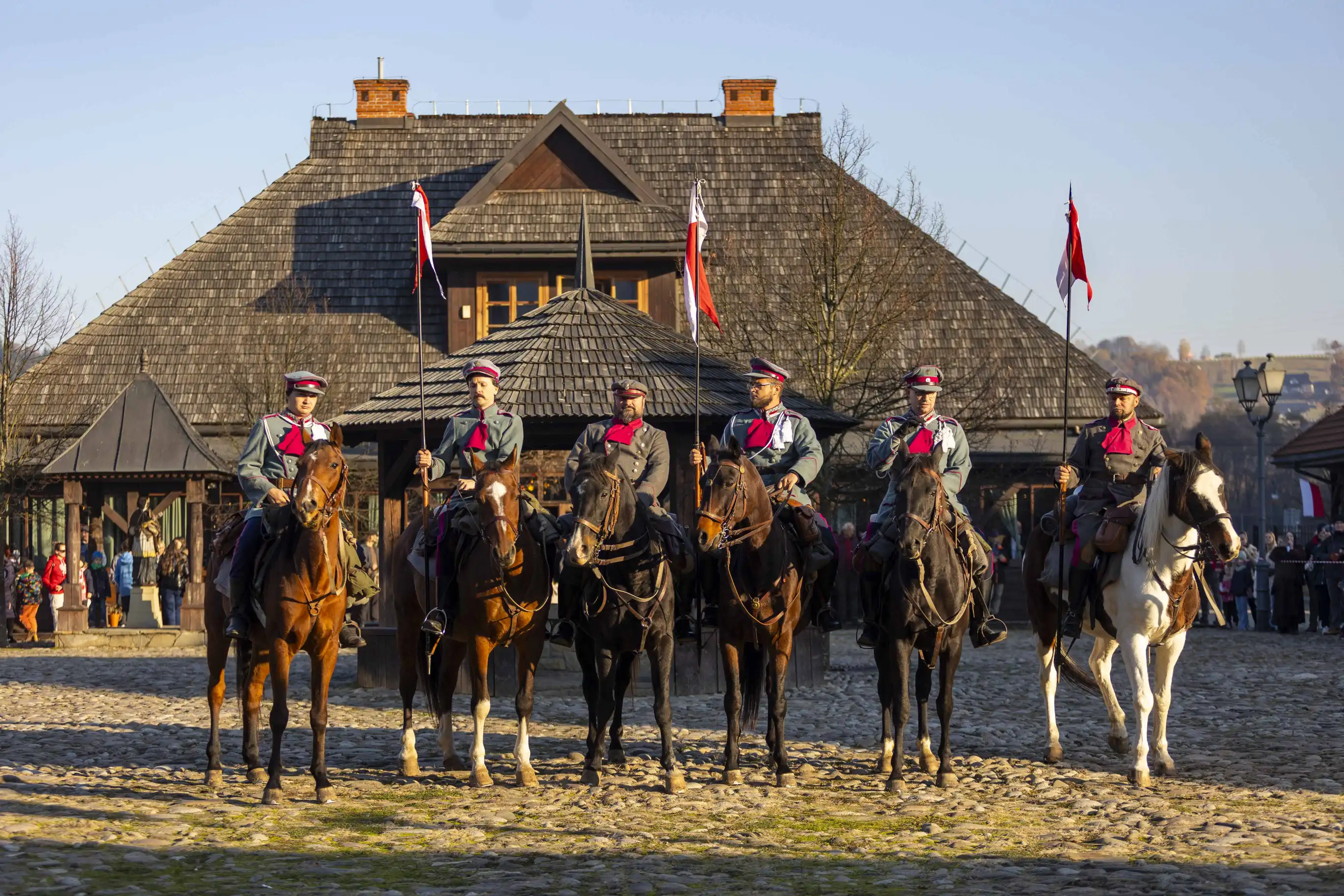 Patriotyczne obchody 11 Listopada w Miasteczku Galicyjskim. W hołdzie Piłsudskiemu