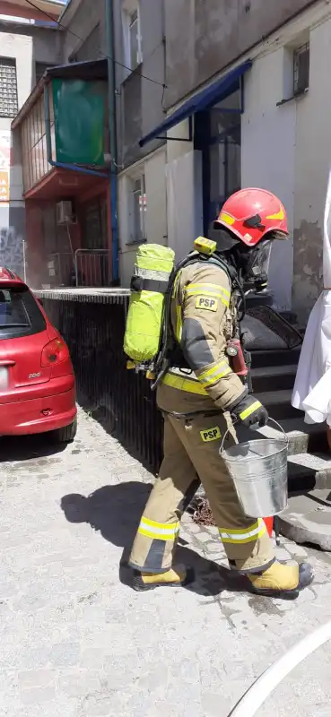 Pożar w restauracji w Krynicy-Zdroju