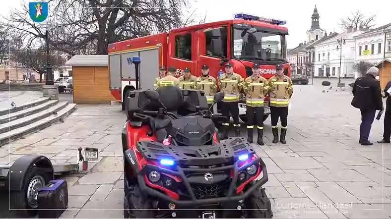 Druhowie z OSP Nowy Sącz - Biegonice mają nowy sprzęt