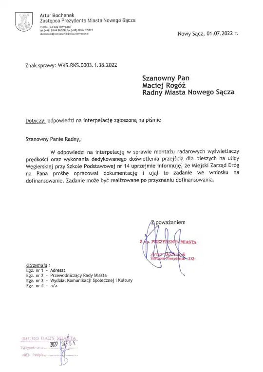 Jest szansa że w Nowym Sączu powstanie miasteczko rowerowe