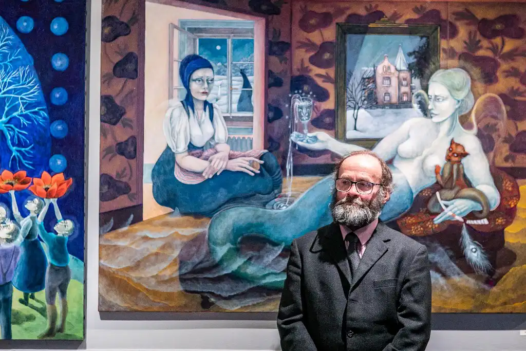 Barwne światy Marty Kołodziej w Muzeum Nikifora w Krynicy-Zdroju