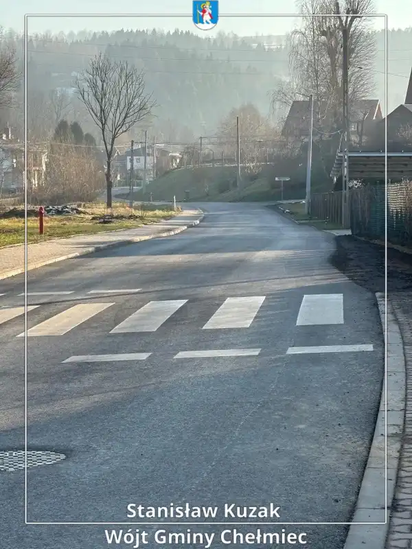 Droga Paszyn – Potoki po remoncie