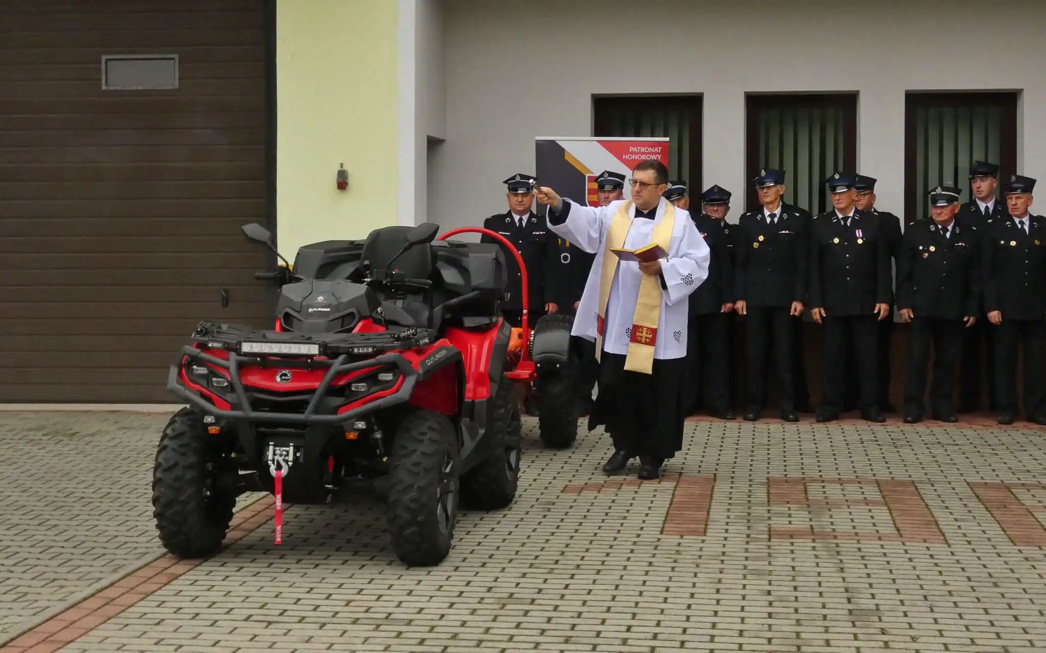 OSP Głębokie otrzymało nowoczesnego quada