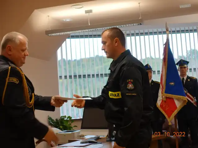 Uroczyste ślubowanie w KM PSP Nowy Sącz