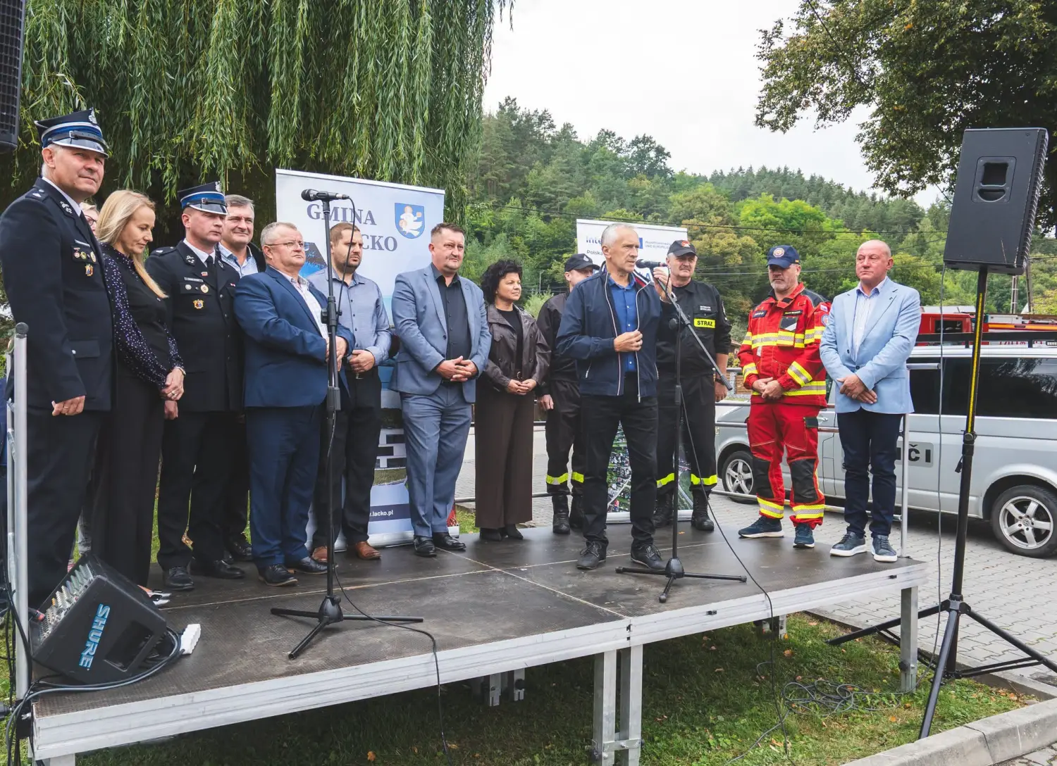 Rozcinali samochód, szukali w dymie i szkolili młodych ratowników. Za nami Festiwal Bezpieczeństwa w Łącku