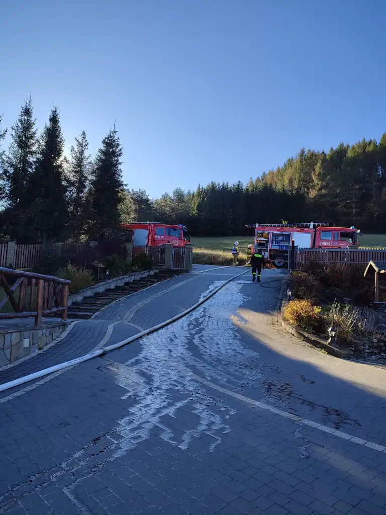 Strażacy ochotnicy z gminy Krynica-Zdrój doskonalili swoje umiejętności