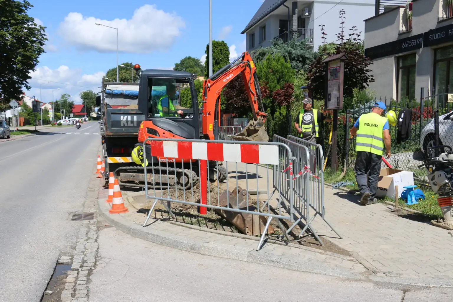 W Limanowej trwa przebudowa sieci wodociągowej
