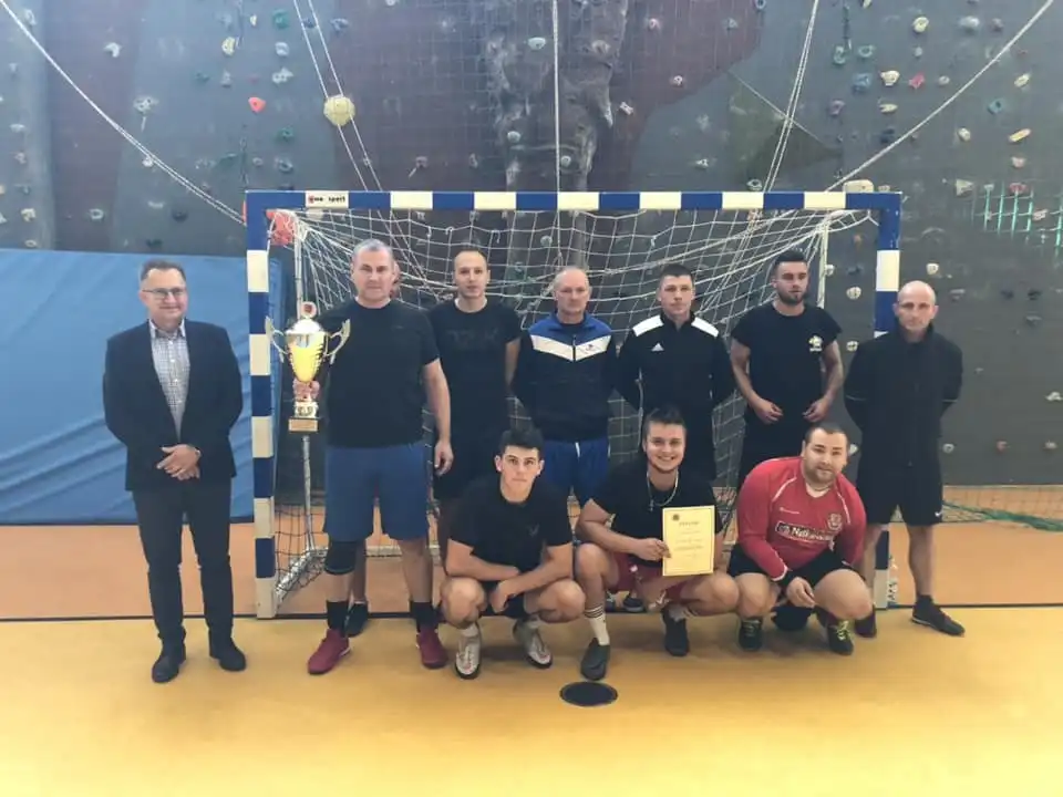 W Łącku rozegrano Powiatowy Turniej Strażaków OSP w Piłce Nożnej