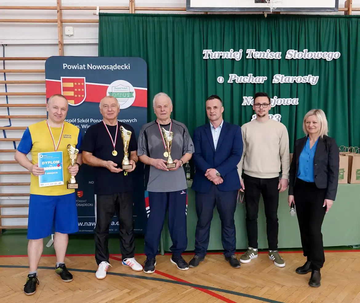 W ZSP w Nawojowej rozegrano Turniej Tenisa Stołowego