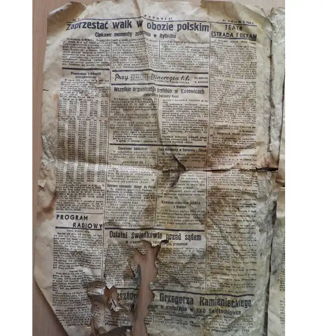 Ciekawe znalezisko podczas prac remontowych w muszyńskim ratuszu