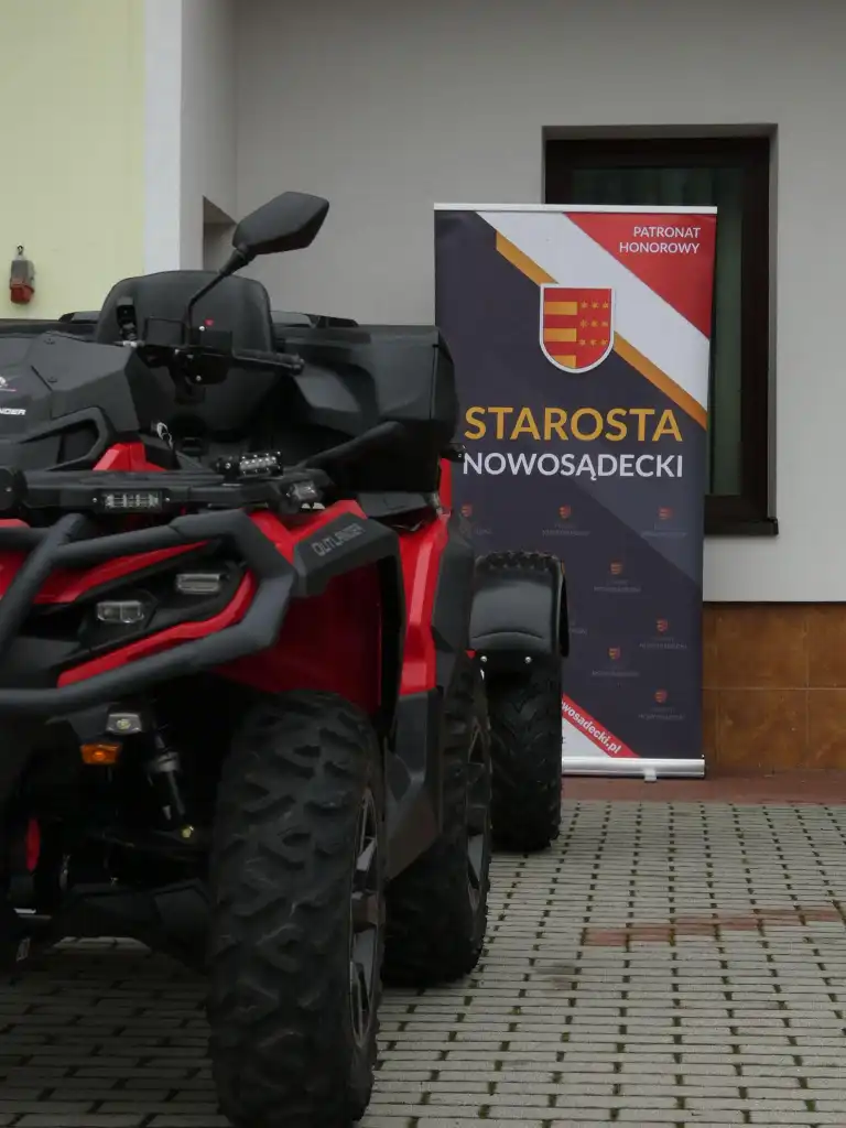 OSP Głębokie otrzymało nowoczesnego quada