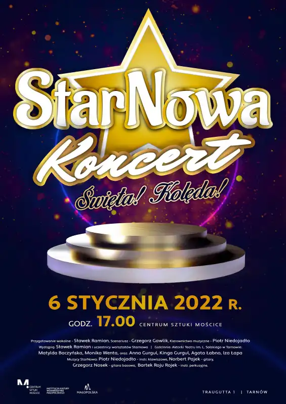 Małopolska: Wydarzenia kulturalne na długi weekend 6-9 stycznia