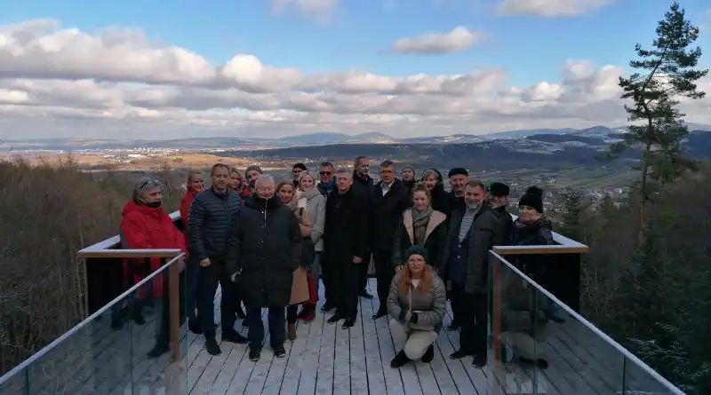 Wizytacja inwestycji w Starym Sączu