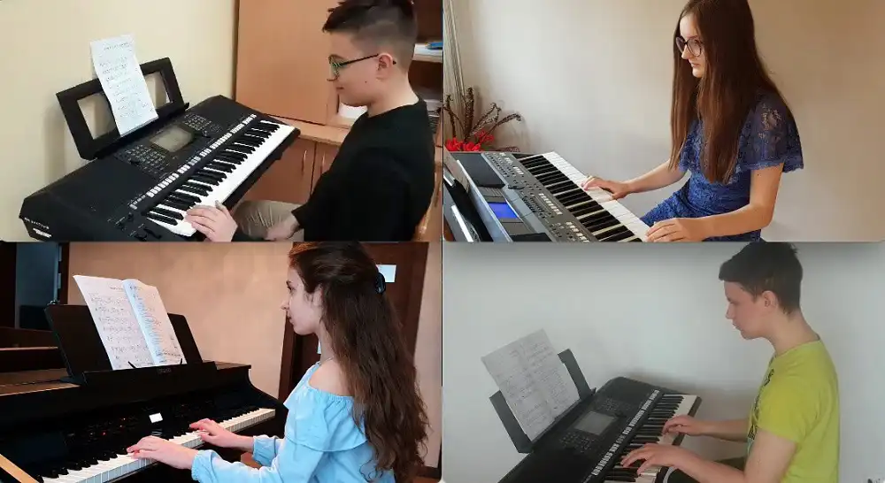 XIX Powiatowy Konkurs Młodych Muzyków Grających na Keyboardzie odbył się zdalnie. Jury przyznało nagrody