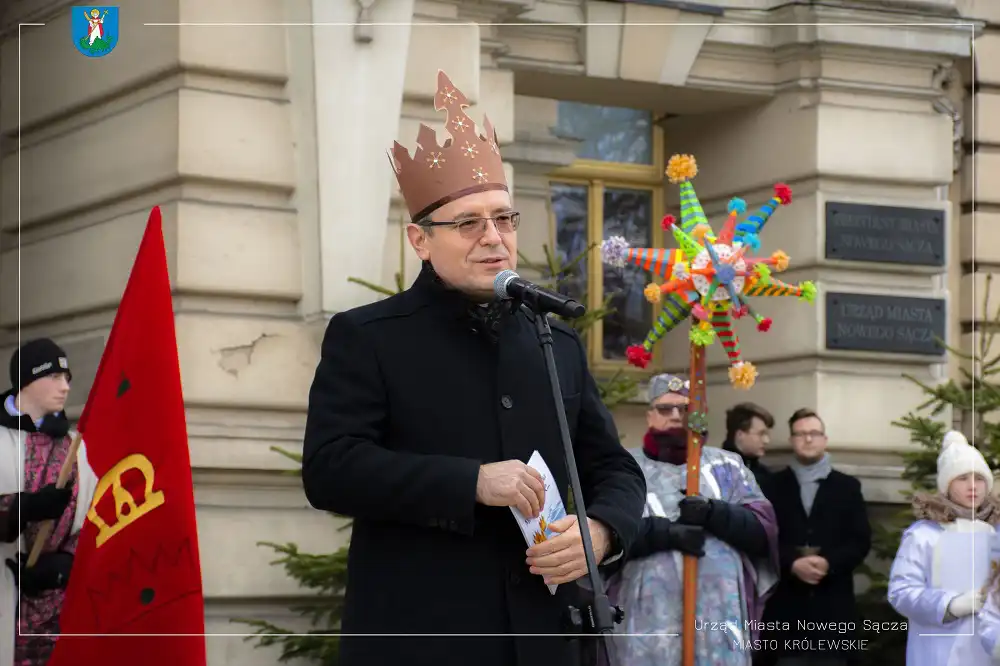 Orszak Trzech Króli już po raz dziesiąty przeszedł ulicami Nowego Sącza