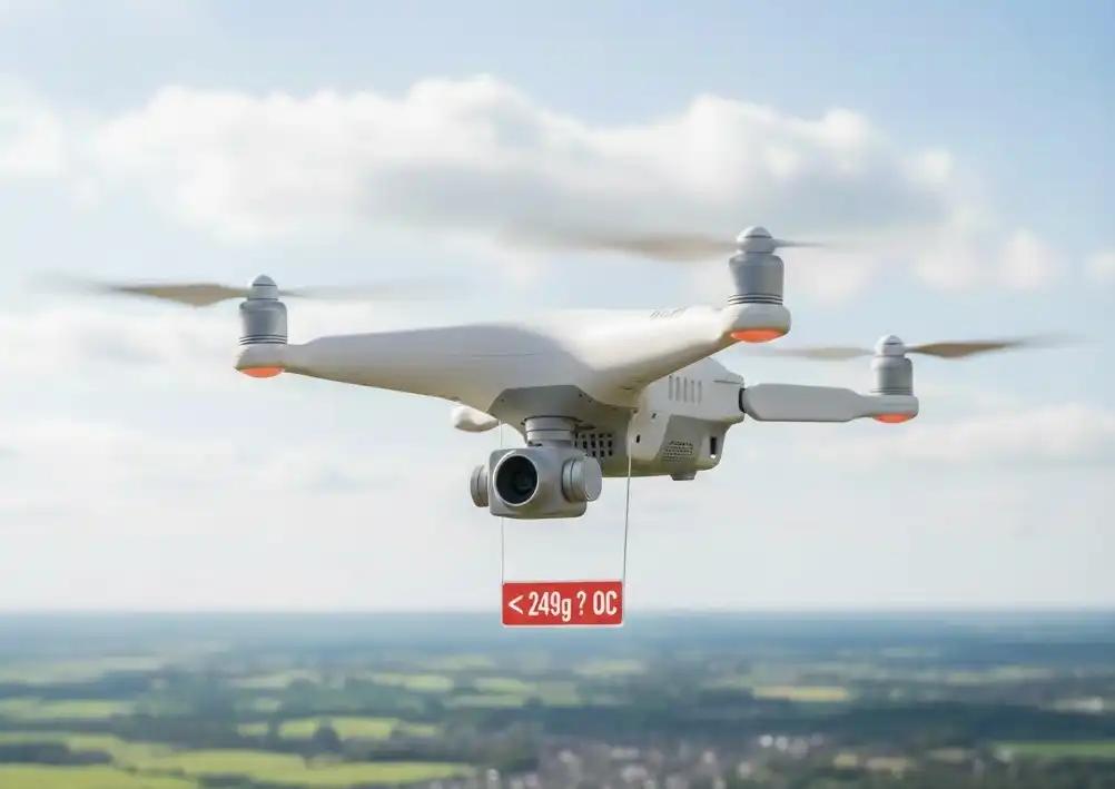 249g na pudełku, 251g na wadze. Kiedy zaczyna się obowiązkowe OC. Czy dron 249g naprawdę jest wolny od obowiązku posiadania OC