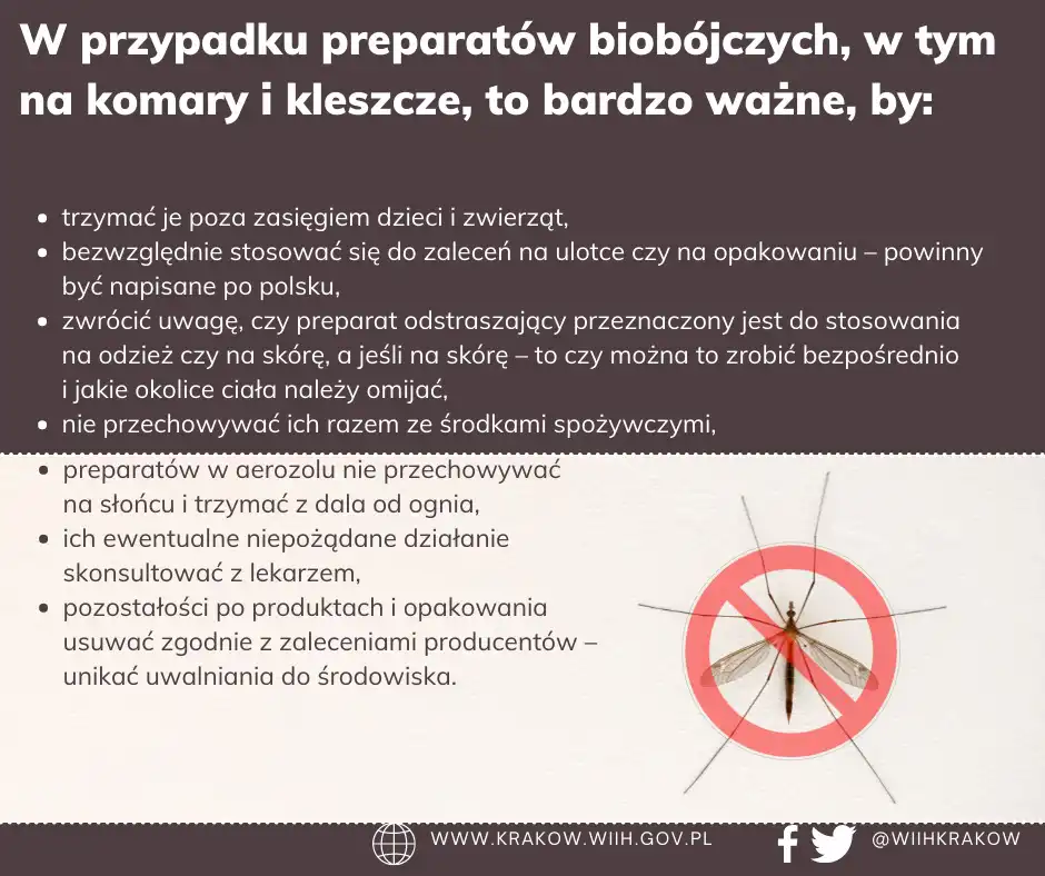 Preparaty biobójcze - Wojewódzki Inspektorat Inspekcji Handlowej w Krakowie przypomina