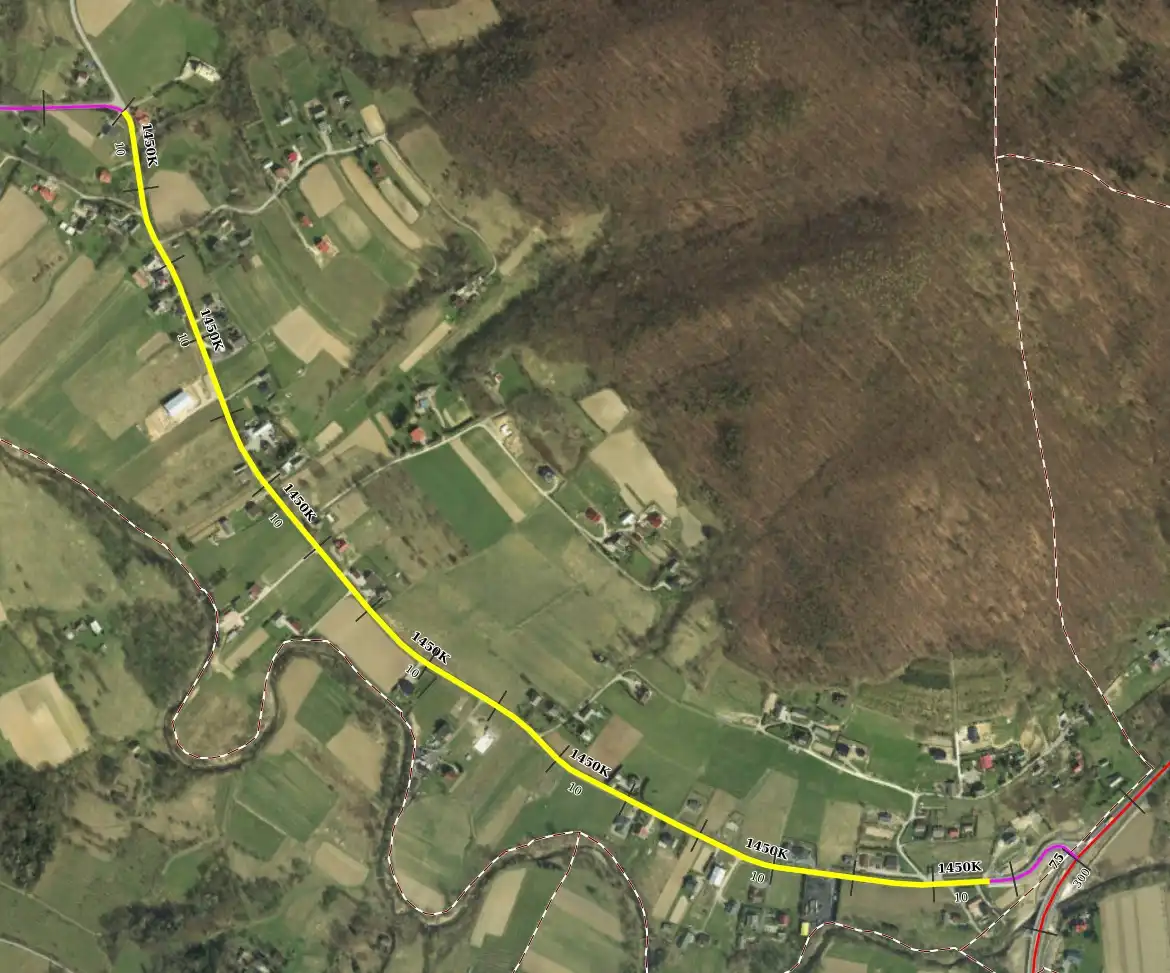 Nowa inwestycja na drodze Łęki-Kąty