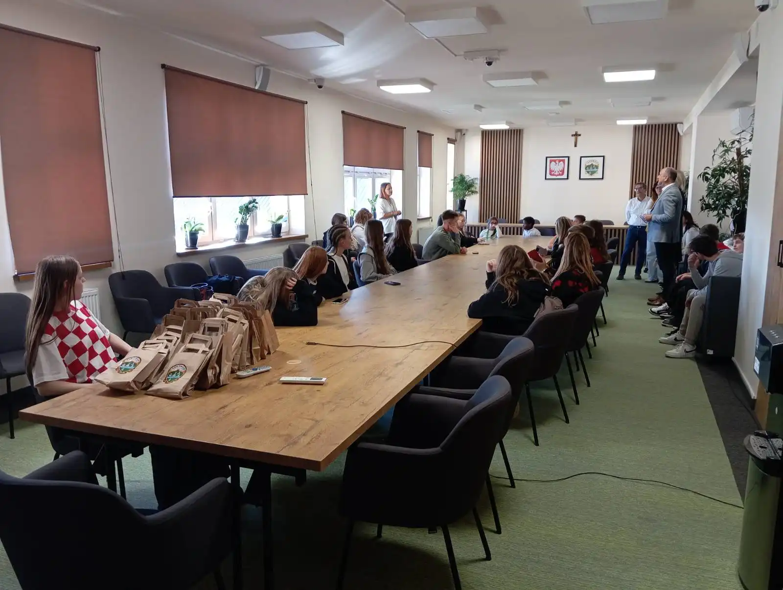 Goście z Madery i Chorwacji w Łukowicy. Wspólna misja ekologiczna