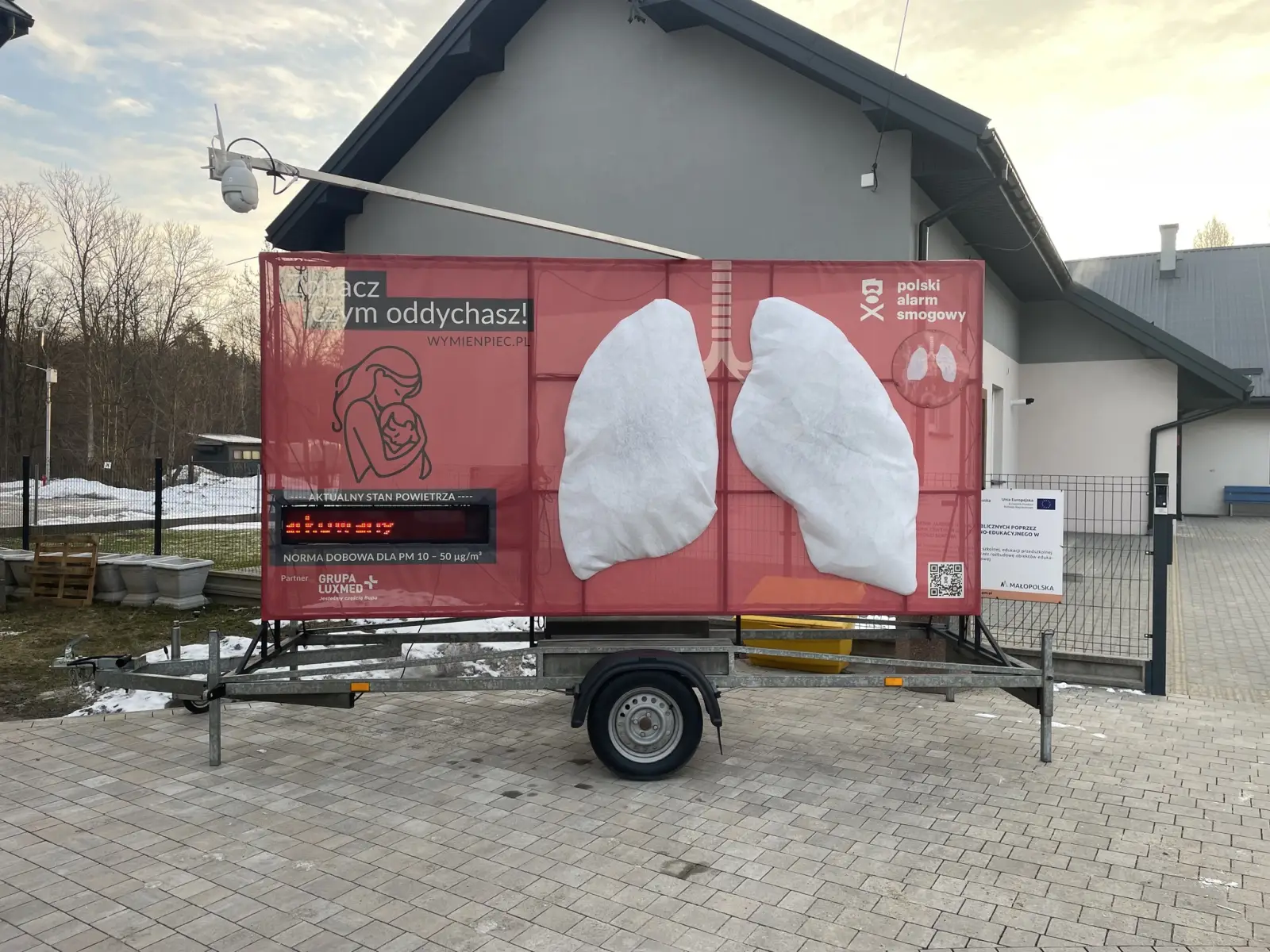 Zobacz czym oddychasz. Edukacyjna kampania w Gminie Sękowa