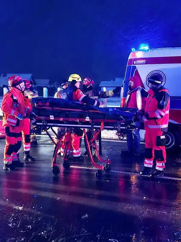 Mayday’25 na obwodnicy Oświęcimia. Służby ćwiczą scenariusz zdarzenia masowego