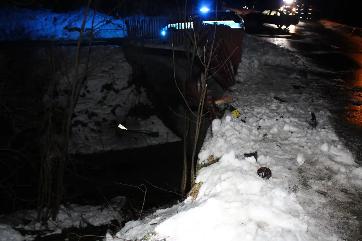 Śmiertelny wypadek w powiecie gorlickim. Nie żyje 25-latek