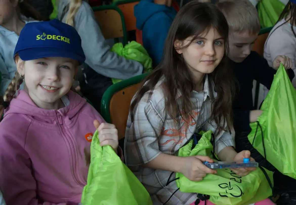 Starosta nowosądecki odwiedził dzieci z Ukrainy przebywające w DWD w Piwnicznej-Zdroju