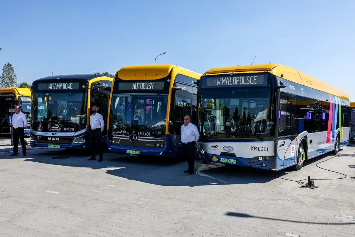 20 nowych autobusów rusza w Małopolskę! Pojawią się także w rejonie Nowego Sącza