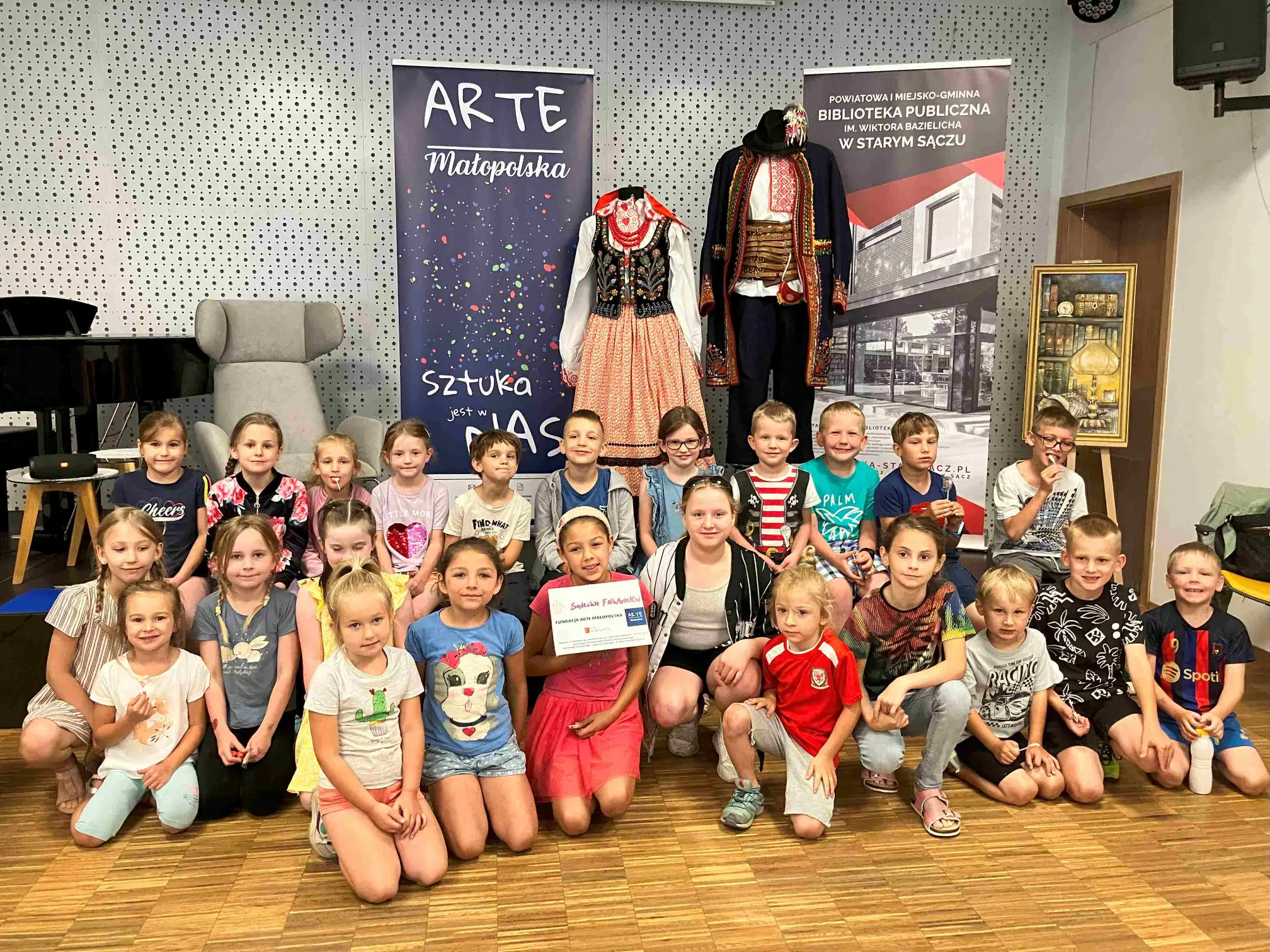 Sądeckie FolkArteKid – twórcze warsztaty dla dzieci w starosądeckiej bibliotece