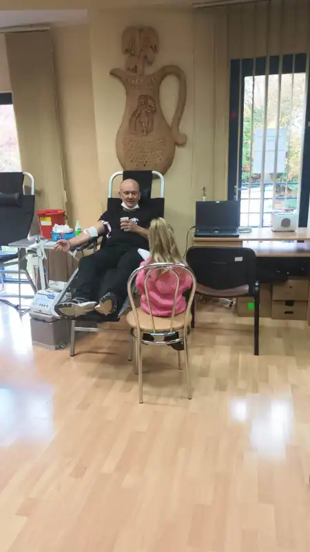 W PSP w Krynicy Zdroju odbyła się akcja poboru krwi. Dawcy oddali ponad 13 litrów krwi