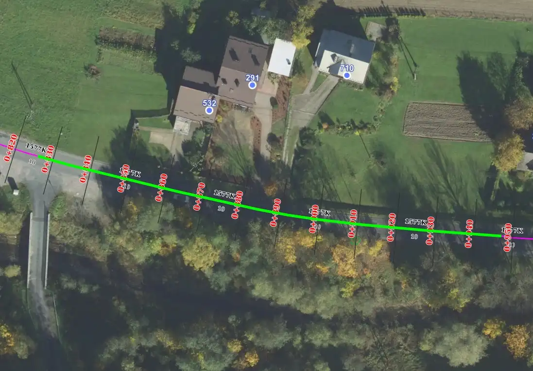 Nowy chodnik w Kamionce Wielkiej. Budowa ruszyła