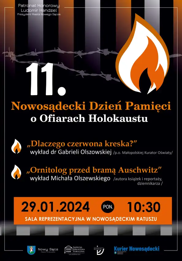 29 stycznia 11. Nowosądecki Dzień Pamięci o Ofiarach Holokaustu