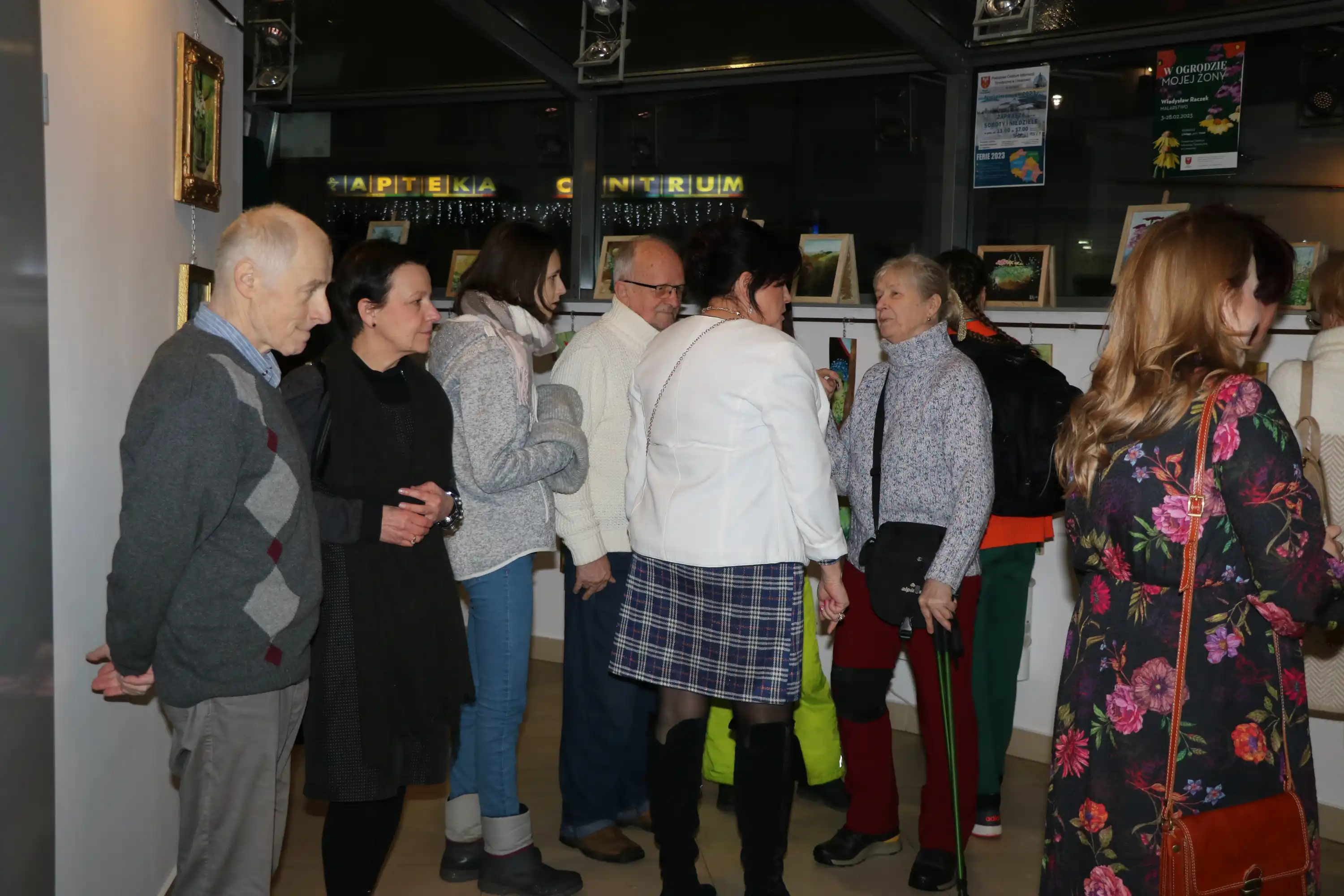 Wystawa malarstwa Władysława Raczka w Powiatowym Centrum Informacji Turystycznej w Limanowej