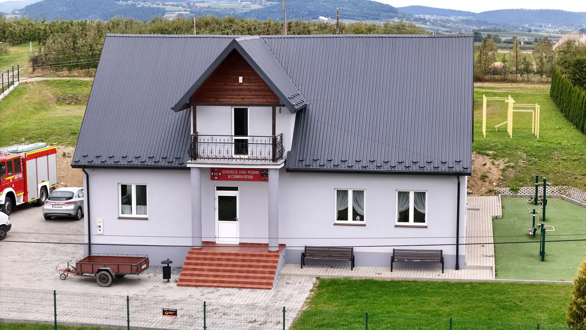 Zakończono modernizację remizy OSP w Czarnym Potoku