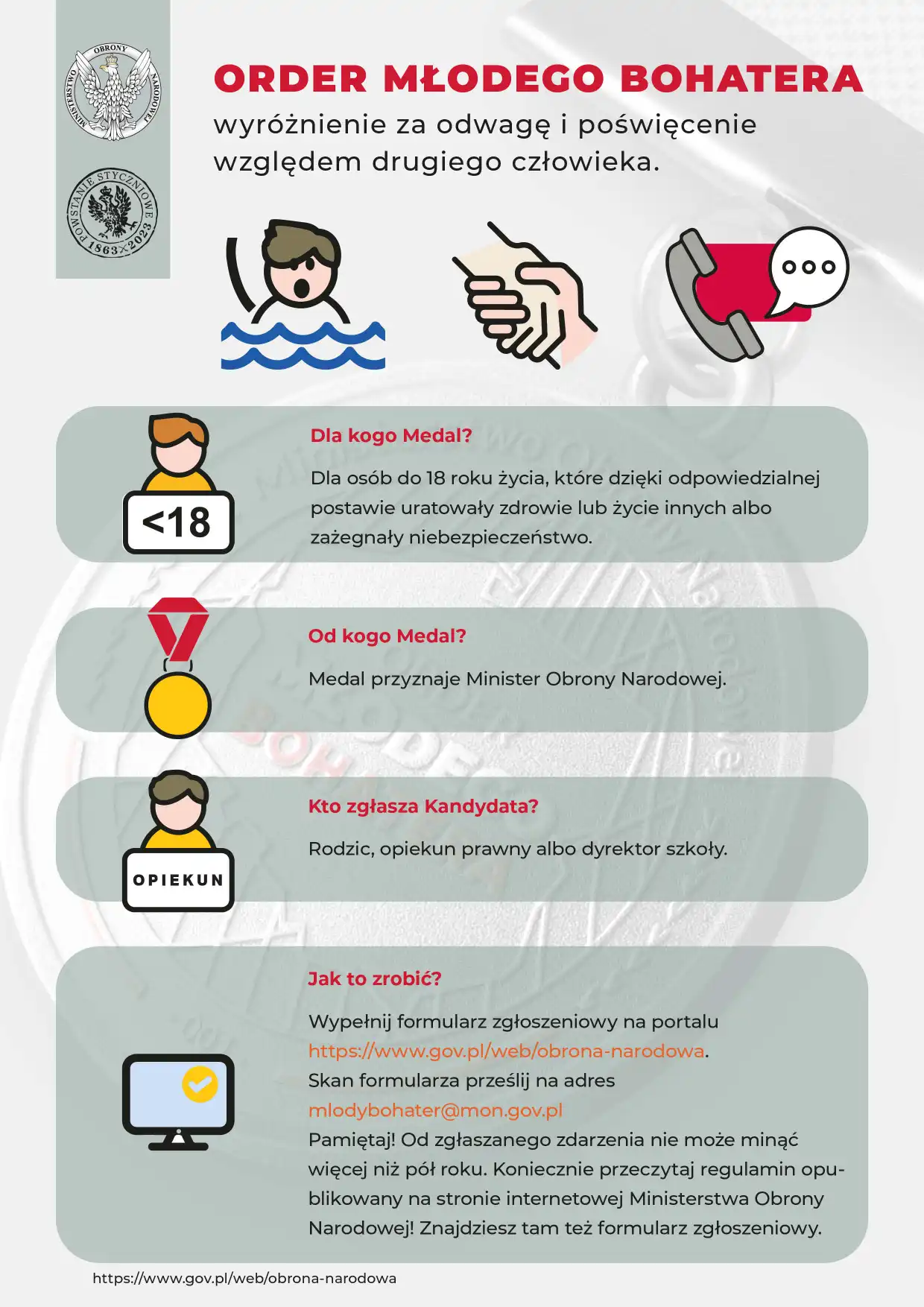 Podziękujmy młodym Bohaterom za ich odwagę i odpowiedzialne zachowanie