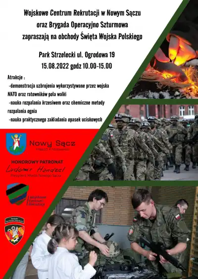 15 sierpnia Obchody Święta Wojska Polskiego w Nowym Sączu