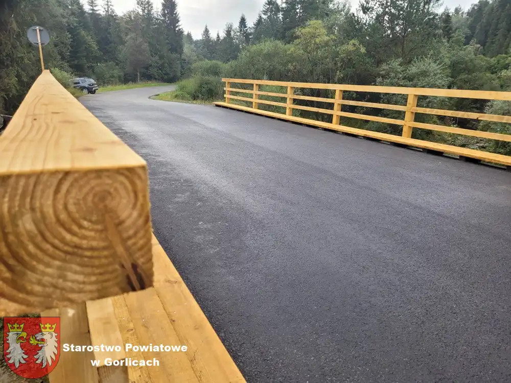 Droga powiatowa na moście w Banicy już przejezdna